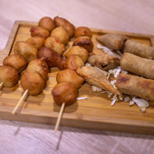 SPRING ROLLS/SAMOSA